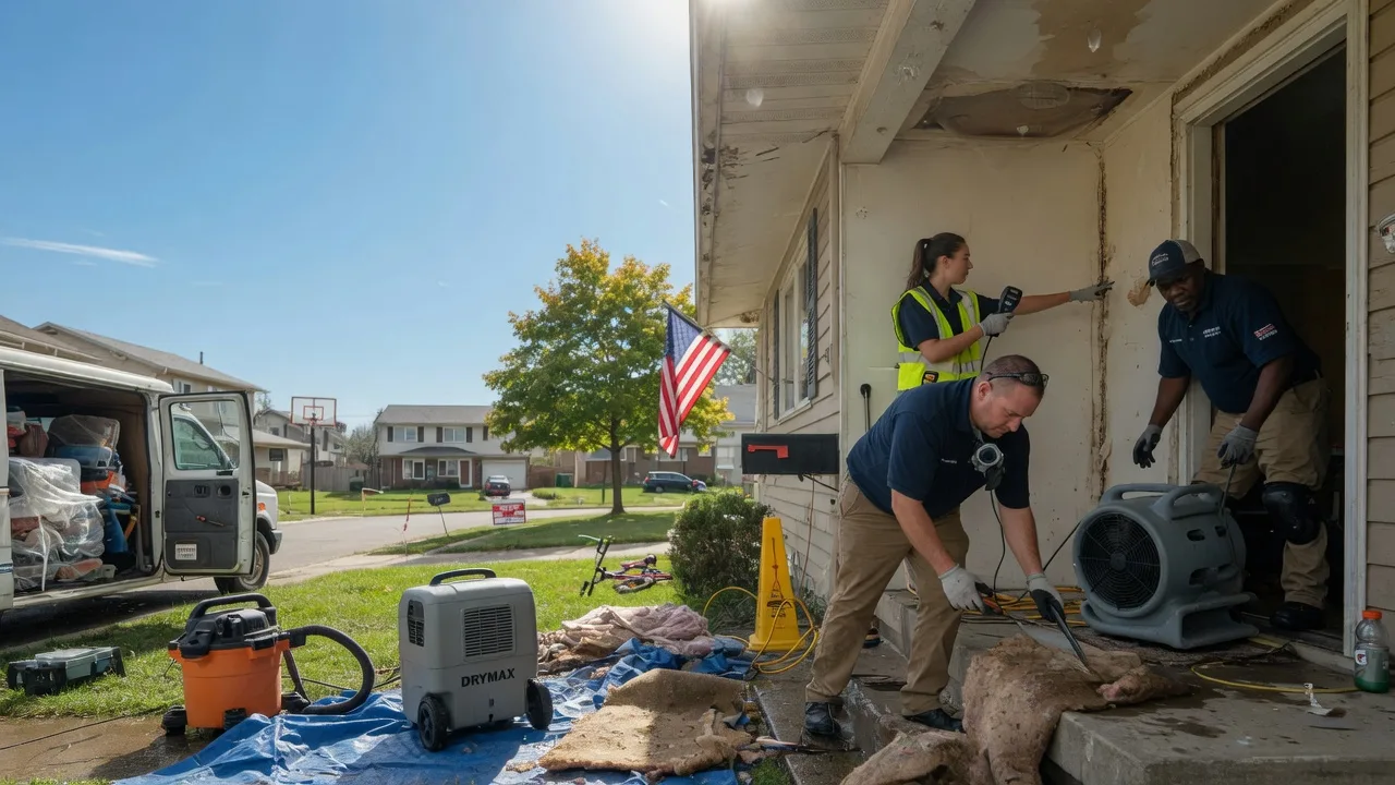 Water Damage Restoration in Odon, IN near me